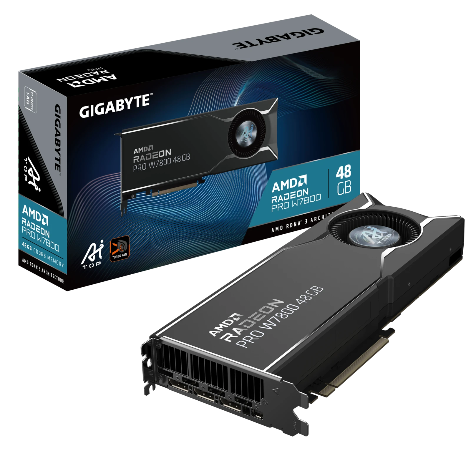 Gigabyte Radeon PRO W7800 AI TOP 48G